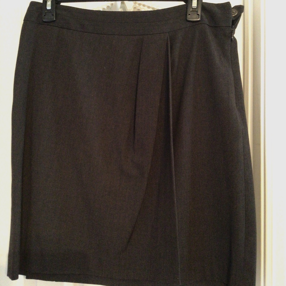 Gray Skirt by Adrienne Vittadini